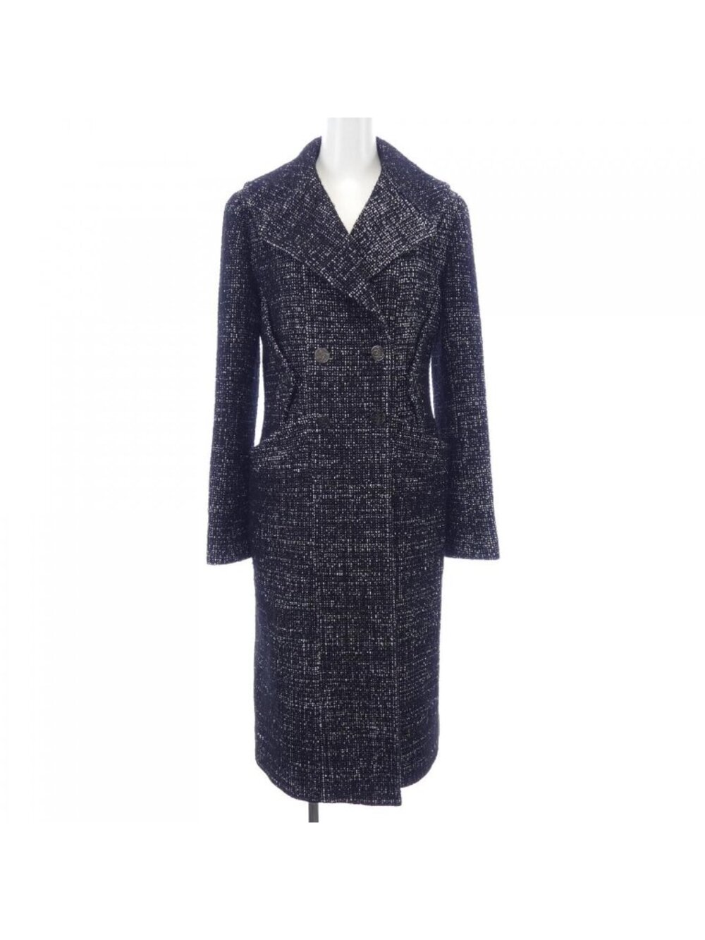 Chanel Vintage Coat Black